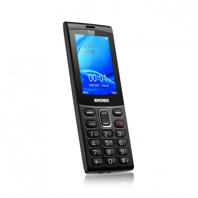 Cellulare Brondi Tex Duos Dual SIM Nero